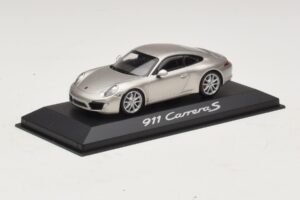 Porsche 911 991 Carrera S Stříbrná Metalíza Minichamps 1:43 WAP0200130C Kov – obrázek 2 z 4
