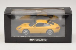 Porsche 911 991 Carrera Žlutý Minichamps 1:43 410060221 Kov – obrázek 4 z 4
