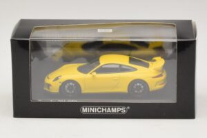 Porsche 911 991 GT3 Žlutý Minichamps 1:43 410062021 Kov – obrázek 4 z 4