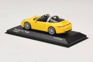 Porsche 911 991 Targa Žlutý Minichamps 1:43 410062441 Kov – obrázek 3 z 4