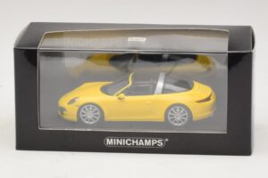 Porsche 911 991 Targa Žlutý Minichamps 1:43 410062441 Kov – obrázek 4 z 4