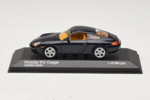 Porsche 911 991 Turbo S Modrá Metalíza Minichamps 1:43 410062220 Kov