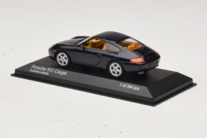 Porsche 911 991 Turbo S Modrá Metalíza Minichamps 1:43 410062220 Kov – obrázek 3 z 4