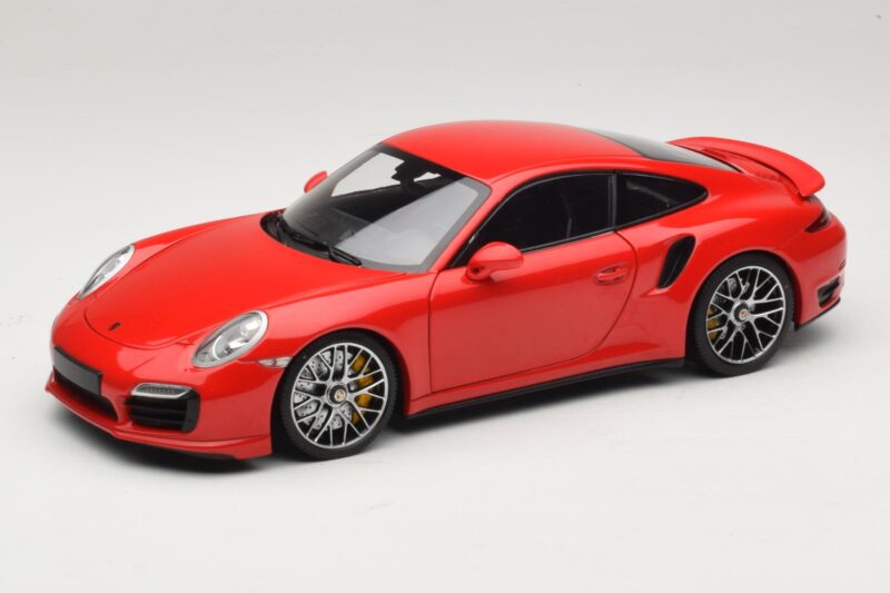 Porsche 911 991 Turbo S Červený Minichamps 1:18 110062320 Kov