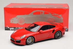Porsche 911 991 Turbo S Červený Minichamps 1:18 110062320 Kov – obrázek 8 z 8