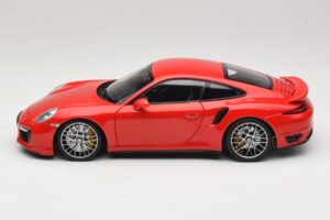 Porsche 911 991 Turbo S Červený Minichamps 1:18 110062320 Kov – obrázek 4 z 8