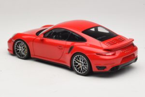 Porsche 911 991 Turbo S Červený Minichamps 1:18 110062320 Kov – obrázek 7 z 8