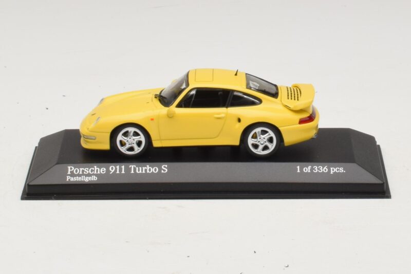 Porsche 911 993 Turbo S Žlutý Minichamps 1:43 430069270 Kov