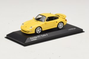 Porsche 911 993 Turbo S Žlutý Minichamps 1:43 430069270 Kov – obrázek 2 z 4