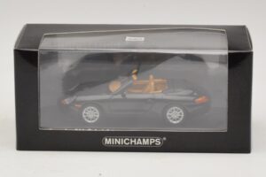 Porsche 911 996 Kabriolet Černá Metalíza Minichamps 1:43 400061090 Kov – obrázek 4 z 4