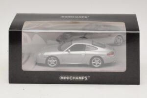 Porsche 911 996 Carrera 40. Výročí Stříbrný Minichamps 1:43 436061070 Kov – obrázek 4 z 5