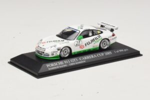 Porsche 911 996 GT3 Cup #21 Mamerow Porsche Carrera Cup Deutschland 2005 Minichamps 1:43 403056221 Kov – obrázek 2 z 4