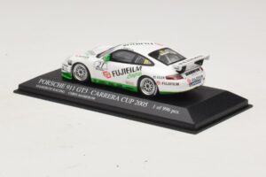 Porsche 911 996 GT3 Cup #21 Mamerow Porsche Carrera Cup Deutschland 2005 Minichamps 1:43 403056221 Kov – obrázek 3 z 4