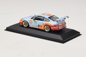 Porsche 911 996 GT3 RSR Gulf #73 Lefort / Lambert 1000km Spa 2005 Minichamps 1:43 400056473-P1 Kov – obrázek 3 z 4