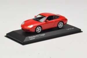 Porsche 911 996 Červený Minichamps 1:43 400061181 Kov – obrázek 2 z 4
