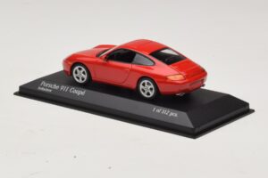 Porsche 911 996 Červený Minichamps 1:43 400061181 Kov – obrázek 3 z 4