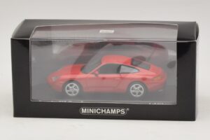Porsche 911 996 Červený Minichamps 1:43 400061181 Kov – obrázek 4 z 4