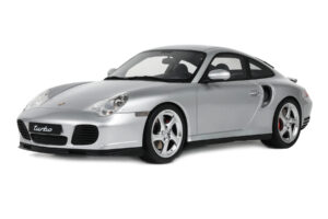 Porsche 911 996 Turbo Polar Silver GT Spirit 1:18 GT567 Pryskyřice