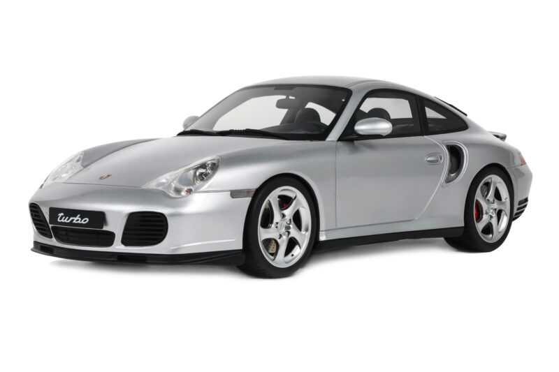 Porsche 911 996 Turbo Polar Silver GT Spirit 1:18 GT567 Pryskyřice