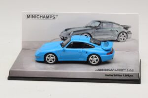 Porsche 911 996 Turbo S 3.6 Výroční Edice Modrý Minichamps 1:43 436069270 Kov