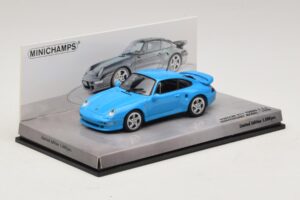 Porsche 911 996 Turbo S 3.6 Výroční Edice Modrý Minichamps 1:43 436069270 Kov – obrázek 2 z 5