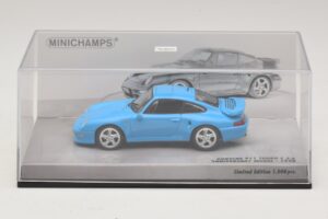 Porsche 911 996 Turbo S 3.6 Výroční Edice Modrý Minichamps 1:43 436069270 Kov – obrázek 4 z 5