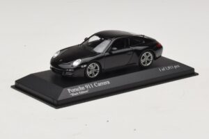 Porsche 911 997 Carrera Black Edition Minichamps 1:43 400066425 Kov – obrázek 2 z 4