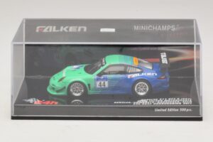 Porsche 911 997 GT3 R Falken #44 Nurburgring 2011 Minichamps 1:43 447116144 Kov – obrázek 4 z 5