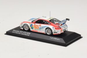 Porsche 911 997 GT3 RSR GT2 #76 R. Narac / J-K. Vernay / P. Pilet 24 Hours of Le Mans 2010 Minichamps 1:43 410106976 Kov – obrázek 3 z 4