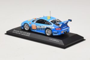 Porsche 911 997 GT3 RSR GT2 #77 M. Lieb / R. Lietz / W. Henzler 24 Hours of Le Mans 2010 Minichamps 1:43 410106977 Kov – obrázek 3 z 4