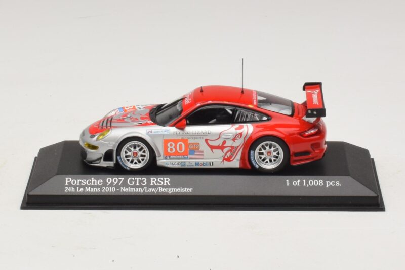 Porsche 911 997 GT3 RSR GT2 #80 S. Neiman / D. Law 24 Hours of Le Mans 2010 Minichamps 1:43 Porsche 911 997 GT3 RSR GT2 #80 S. Neiman / D. Law 24 Hours of Le Mans 2010 Minichamps 1:43 410106980 Kov