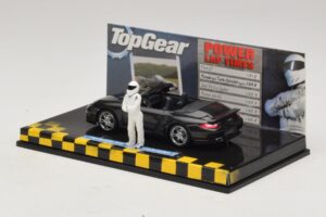 Porsche 911 997 Turbo Cabriolet Černý Top Gear Edition Minichamps 1:43 519436930 Kov – obrázek 3 z 5