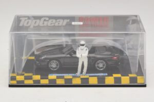 Porsche 911 997 Turbo Cabriolet Černý Top Gear Edition Minichamps 1:43 519436930 Kov – obrázek 4 z 5