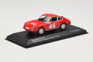 Porsche 911 S #46 Cahier / Killy Class Winners Targa Florio 1967 Minichamps 1:43 430676746 Kov – obrázek 2 z 4