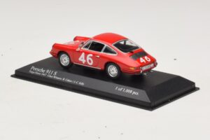 Porsche 911 S #46 Cahier / Killy Class Winners Targa Florio 1967 Minichamps 1:43 430676746 Kov – obrázek 3 z 4