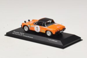 Porsche 914/6 #1 G. Larrousse / J-C. Perramond Rally Monte Carlo 1971 Minichamps 1:43 400716501 Kov – obrázek 3 z 4