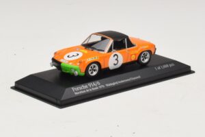 Porsche 914/6 #3 B. Waldegard / O. Andersson Marathon de la Route 1970 Minichamps 1:43 400706503 Kov – obrázek 2 z 4