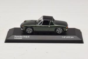 Porsche 914/6 Zelený Minichamps 1:43 400065060 Kov