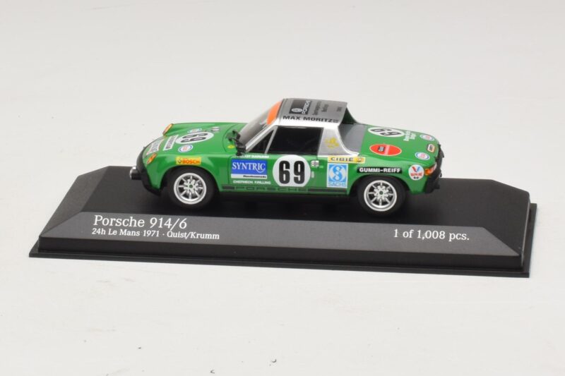 Porsche 914/6 Max Moritz Racing #69 Quist / Krumm 24 Hours of Le Mans 1971 Minichamps 1:43 Porsche 914/6 Max Moritz Racing #69 Quist / Krumm 24 Hours of Le Mans 1971 Minichamps 1:43 400716569 Kov