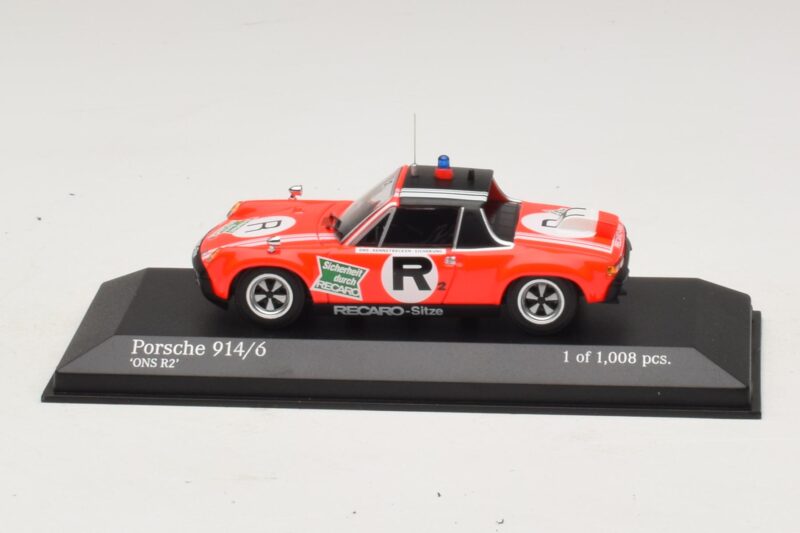 Porsche 914/6 ONS R2 Červený Minichamps 1:43 Porsche 914/6 ONS R2 Červený Minichamps 1:43 400746500 Kov