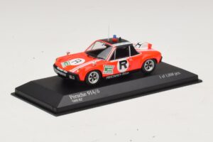Porsche 914/6 ONS R2 Červený Minichamps 1:43 400746500 Kov – obrázek 2 z 4
