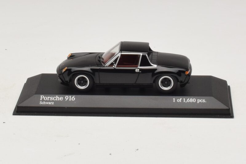 Porsche 916 Černý Minichamps 1:43 Porsche 916 Černý Minichamps 1:43 400066060 Kov