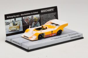 Porsche 917/10 #2 W. Kauhsen Farewell In The Snow Nurburgring 1973 Minichamps 1:43 437736592 Kov – obrázek 2 z 5