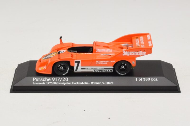 Porsche 917/20 Jägermeister #7 Motorsport Club Stuttgart Interserie 1973 Minichamps 1:43 437736107 Kov