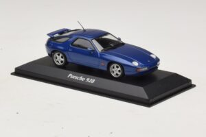 Porsche 928 Modrá Metalíza Maxichamps 1:43 940068101 Kov – obrázek 3 z 4
