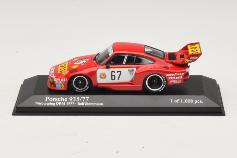 Porsche 935/77 #67 R. Stommelen Nurburgring DRM Champion 1977 Minichamps 1:43 400776367 Kov