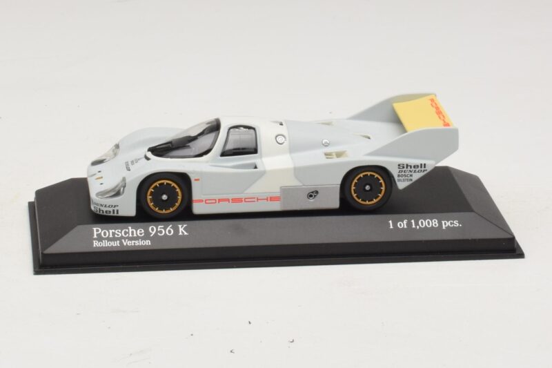 Porsche 956K Rollout Version 1982 Minichamps 1:43 Porsche 956K Rollout Version 1982 Minichamps 1:43 400826799 Kov