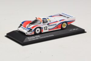Porsche 956L #12 C. Yver / Cohen 24 Hours of Le Mans 1986 Minichamps 1:43 430866512 Kov – obrázek 2 z 4