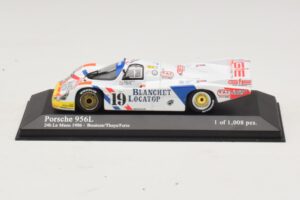 Porsche 956L #19 T. Boutsen / D. Theys 24 Hours of Le Mans 1986 Minichamps 1:43 430866519 Kov