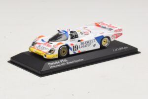 Porsche 956L #19 T. Boutsen / D. Theys 24 Hours of Le Mans 1986 Minichamps 1:43 430866519 Kov – obrázek 2 z 4